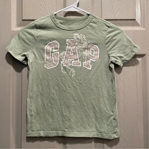 GAP Kids Green T-Rex Fossil Tee | For Dinosaur Enthusiasts